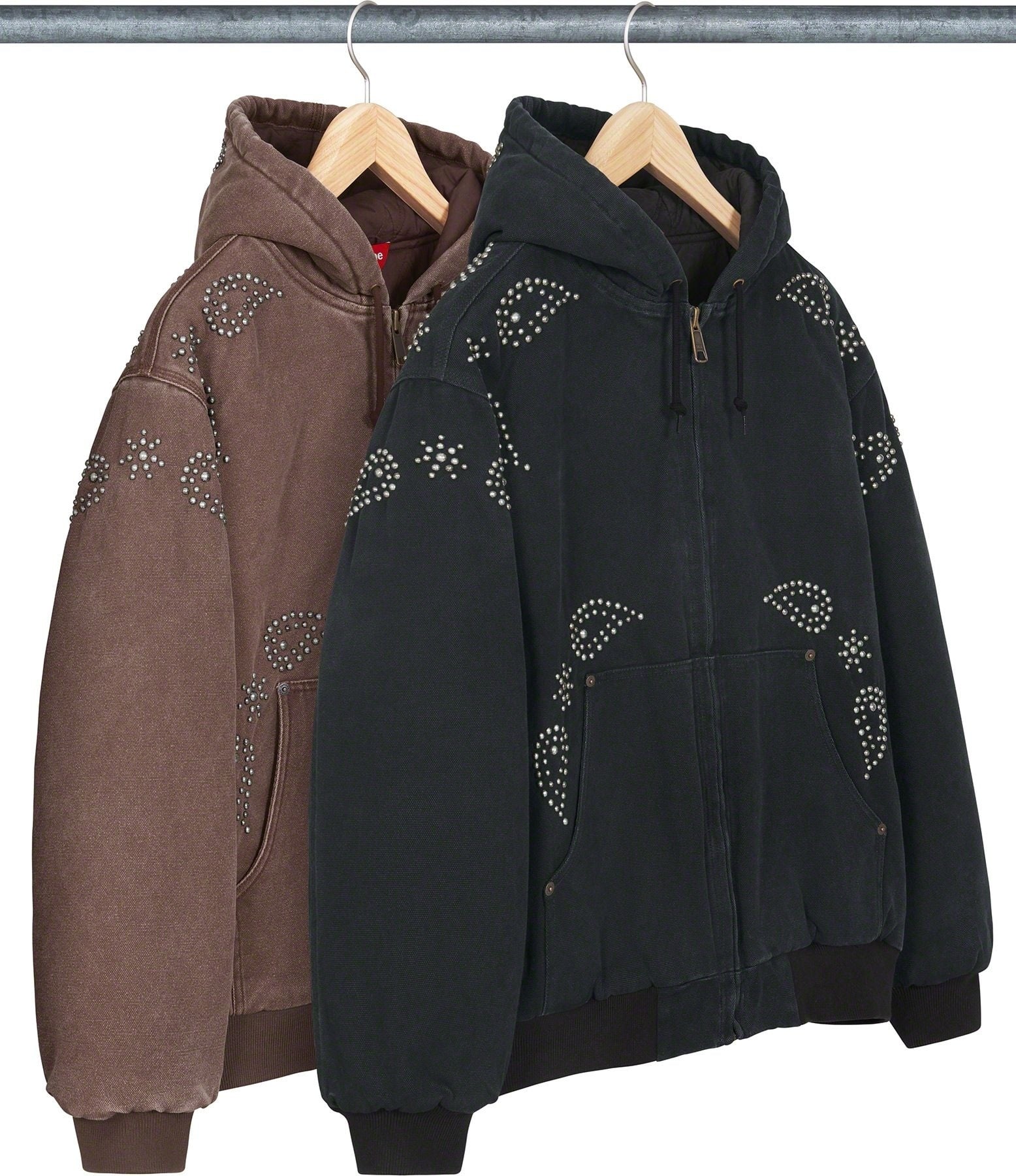 Paisley Studded Work Jacket